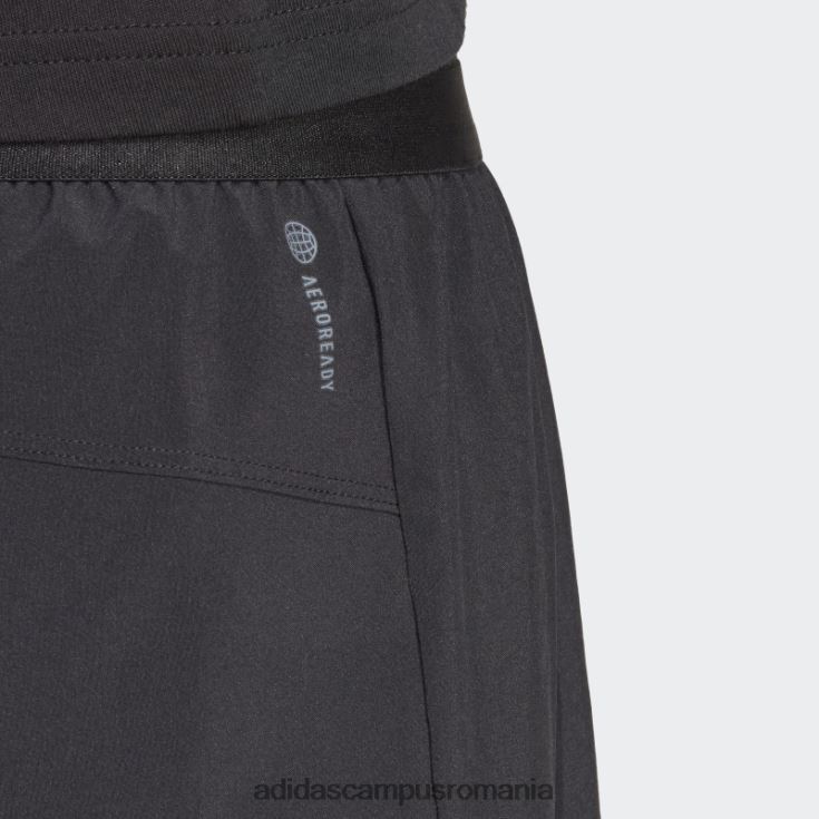 adidas campus romania pantaloni scurți hiperglam pacer de antrenament negri femei negru J266N29458