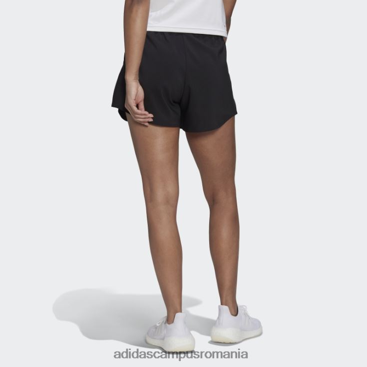 adidas campus romania pantaloni scurți negri aeroready pentru antrenament femei alb negru J266N22615