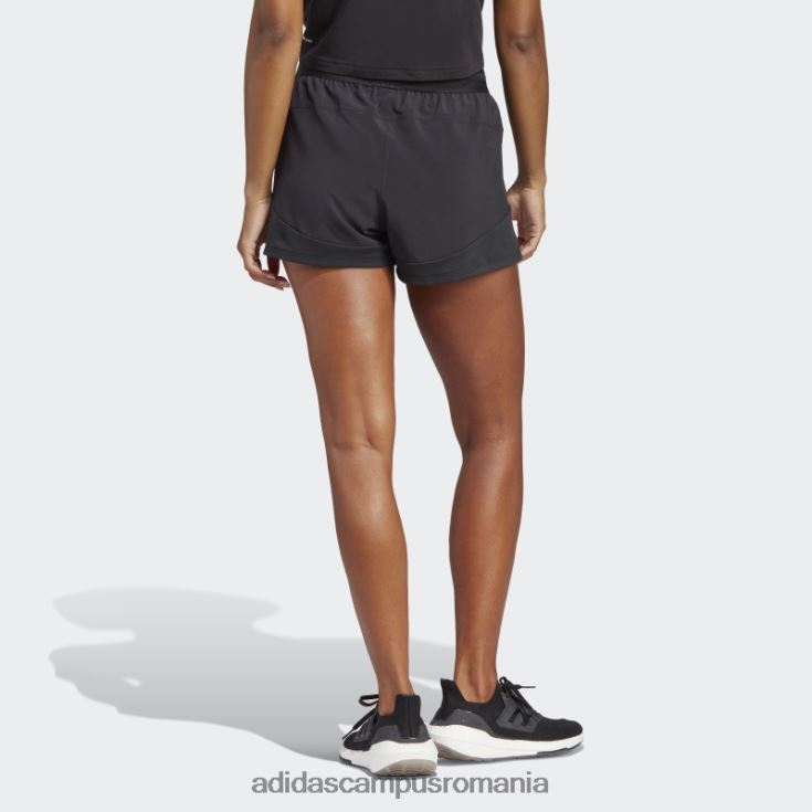 adidas campus romania pantaloni scurți negri hiperglam pacer adidas femei negru J266N217079