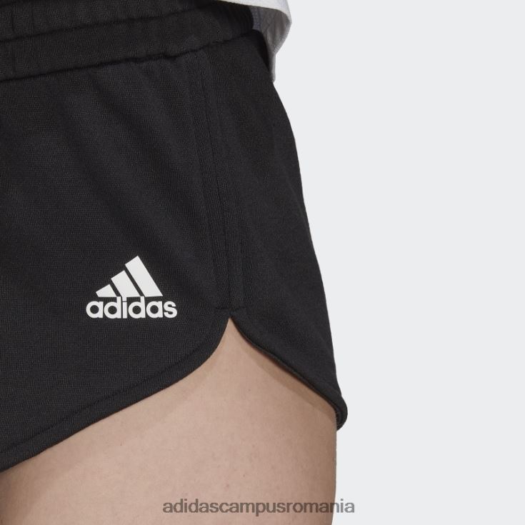 adidas campus romania pantaloni scurți negri hyperglam mini adidas femei alb negru J266N210389