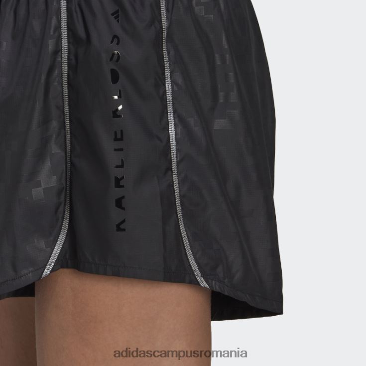 adidas campus romania pantaloni scurți negri karlie kloss x running grafic femei negru J266N23182