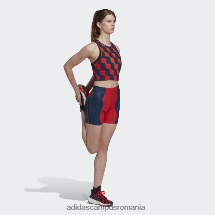 adidas campus romania portocaliu fashion x marimekko tren icons imprimeu maieu femei portocale J266N217571