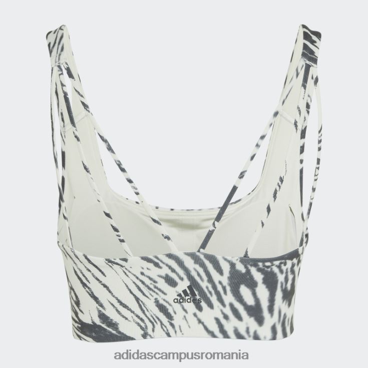 adidas campus romania powerimpact training sutien mediu cu imprimeu peste tot verde femei verde/carbon J266N210682