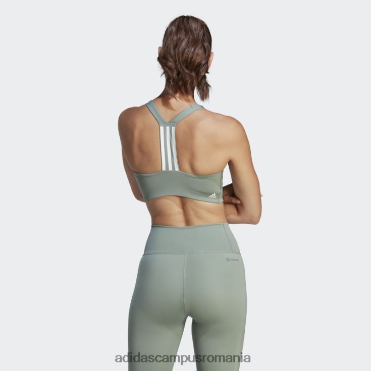 adidas campus romania powerimpact training sutien mediu suport alb fashion femei verde argintiu/alb J266N29341