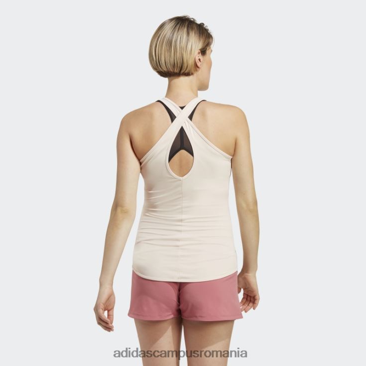 adidas campus romania quartz aeroready train essentials maiou slim-fit (maternitate) adidas femei cuarț/alb J266N29297