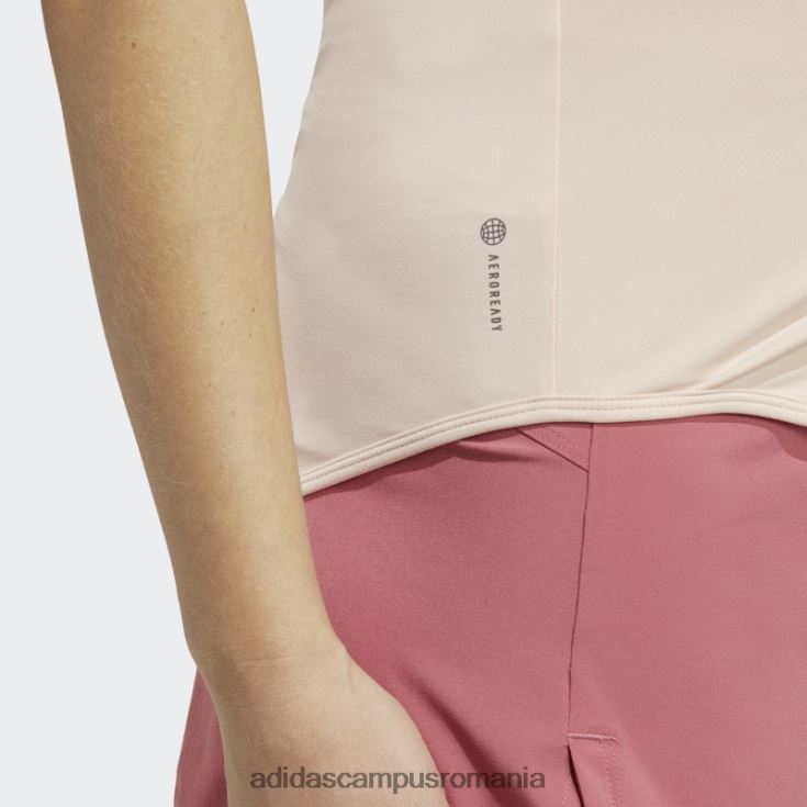 adidas campus romania quartz aeroready train essentials maiou slim-fit (maternitate) adidas femei cuarț/alb J266N29297