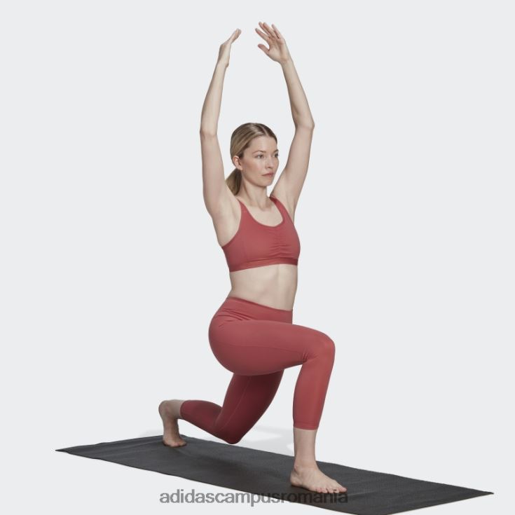 adidas campus romania rosu yoga essentials jambiere cu talie inalta eleganta femei roșu J266N210781