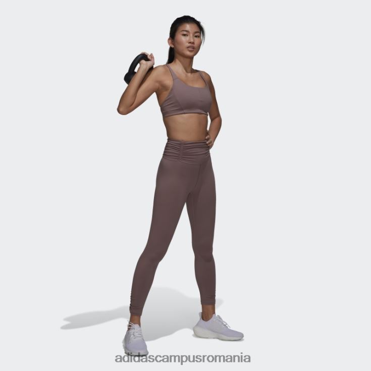 adidas campus romania studio de yoga violet adunat 7/8 jambiere adidas femei Violet J266N22823