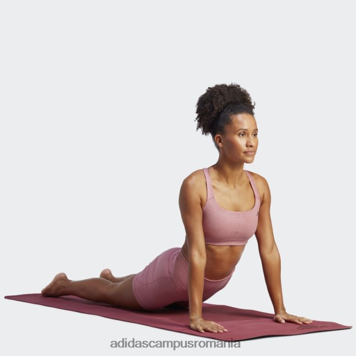 adidas campus romania sutien adidas cu suport mediu coreflow mel roz femei roz mel/rosu J266N216845