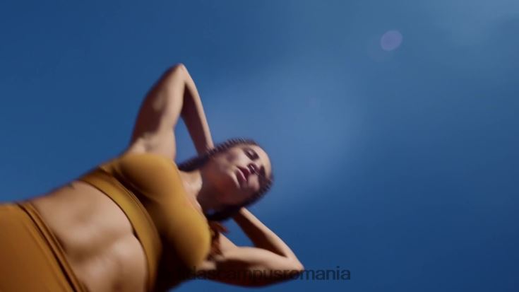 adidas campus romania sutien adidas cu susținere înaltă pentru antrenament la impact croit bronz femei bronz J266N216821