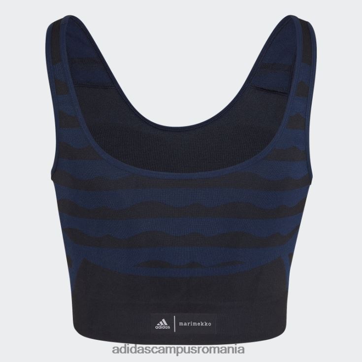 adidas campus romania sutien aeroknit marimekko cu susținere lejeră adidas femei marina J266N23003