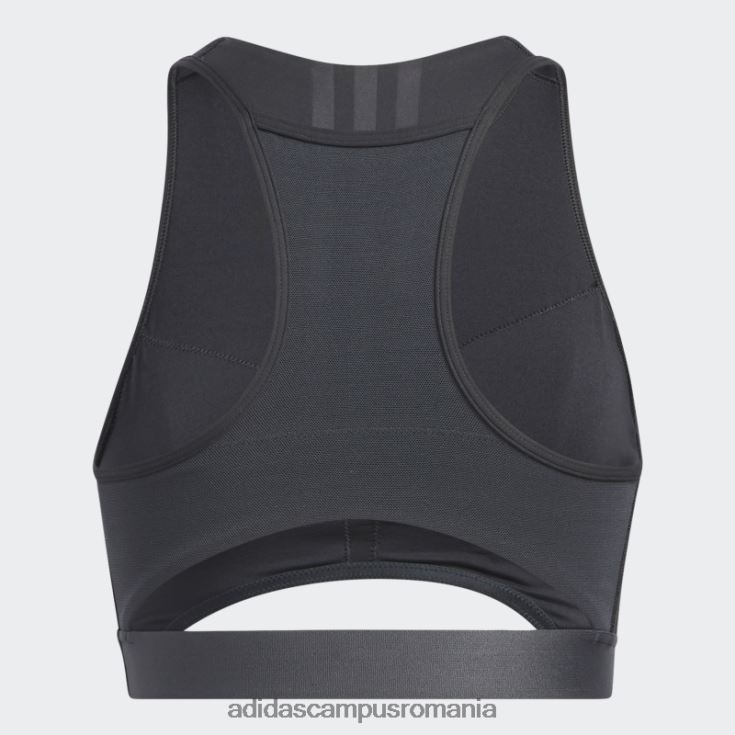 adidas campus romania sutien cu suport mediu carbon coreflow adidas femei carbon/negru J266N29339