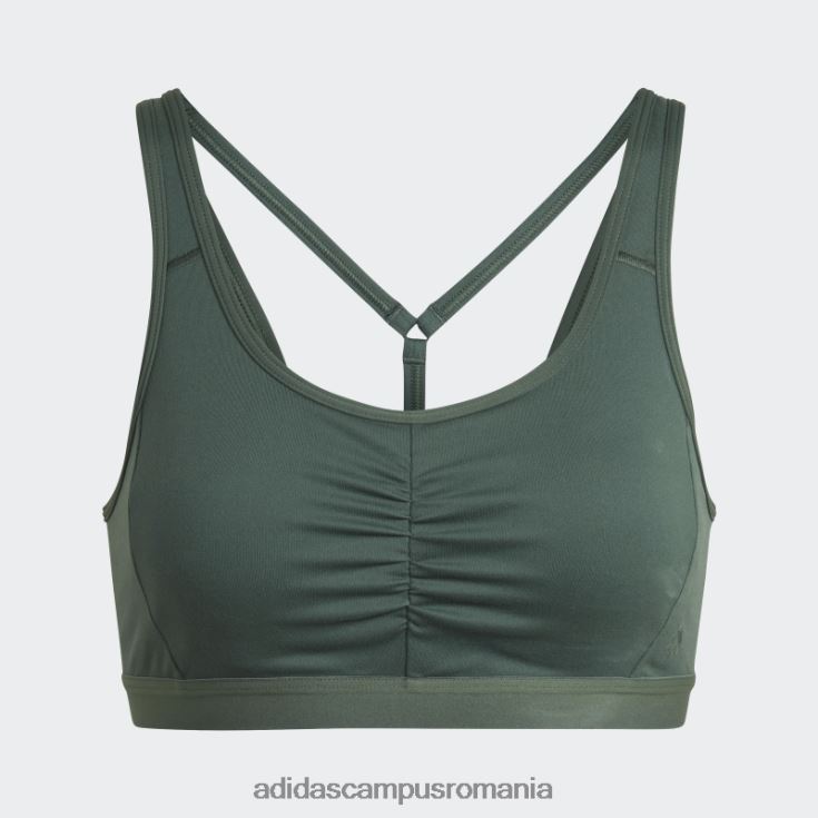 adidas campus romania sutien cu suport mediu coreessentials verde oxid femei oxid verde J266N210717