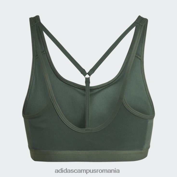 adidas campus romania sutien cu suport mediu coreessentials verde oxid femei oxid verde J266N210717