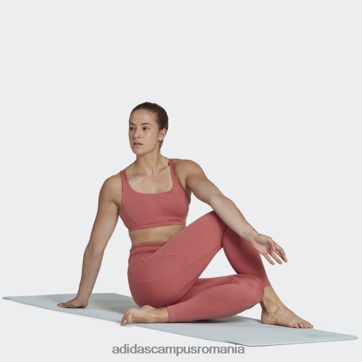 adidas campus romania sutien cu suport mediu coreflow roșu femei roșu/aluminiu J266N210783