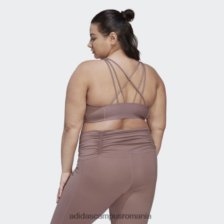 adidas campus romania sutien cu suport mediu coreflow violet (mărime plus) adidas femei Violet J266N210749