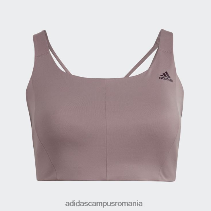 adidas campus romania sutien cu suport mediu coreflow violet (mărime plus) adidas femei Violet J266N210749