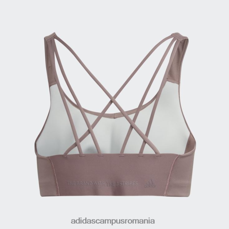 adidas campus romania sutien cu suport mediu coreflow violet (mărime plus) adidas femei Violet J266N210749