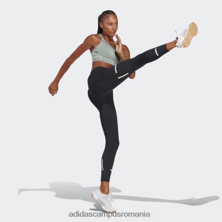 adidas campus romania sutien cu susținere ridicată fastimpact lux run verde argintiu femei verde argintiu J266N29329
