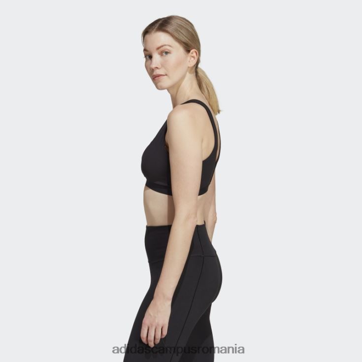 adidas campus romania sutien de alăptare cu susținere luminoasă de studio black yoga essentials femei negru J266N29382