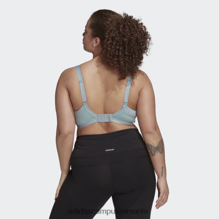 adidas campus romania sutien de antrenament de înaltă susținere pentru antrenament tlrd impact lux gri (plus mărime) femei gri J266N210631