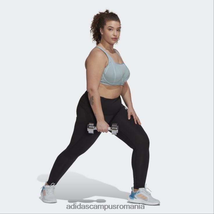 adidas campus romania sutien de antrenament de înaltă susținere pentru antrenament tlrd impact lux gri (plus mărime) femei gri J266N210631