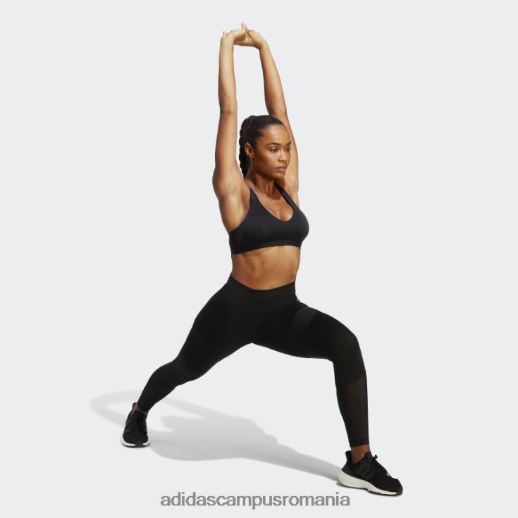 adidas campus romania sutien de antrenament de sustinere usoara negru femei negru J266N217329