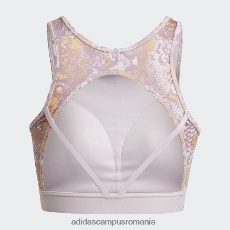 adidas campus romania sutien de antrenament hyperglam aeroready cu susținere ușoară multicolor adidas femei multicolor/roz/chihlimbar/mov J266N22868