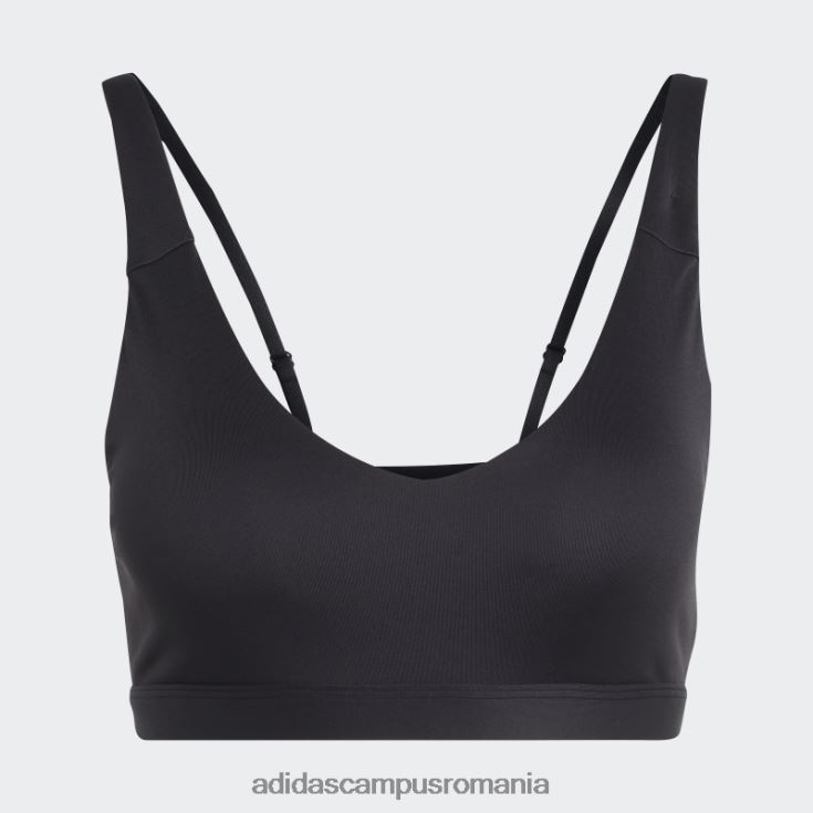 adidas campus romania sutien de antrenament negru cu sustinere usoara femei negru J266N29052