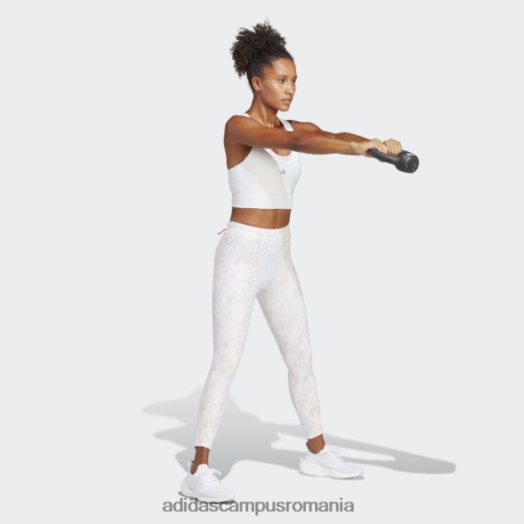 adidas campus romania sutien de buzunar pentru alergare cu suport mediu alb femei alb J266N216742