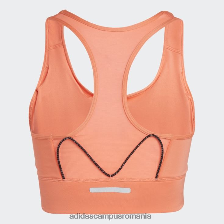 adidas campus romania sutien de buzunar pentru alergare cu suport mediu coral femei coral J266N216658