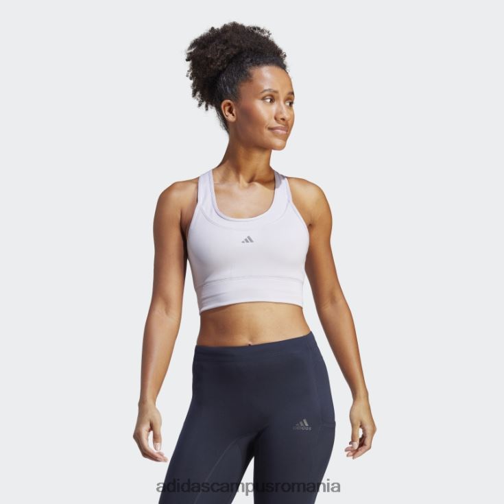 adidas campus romania sutien de buzunar pentru alergare cu susținere medie, la modă, argintiu, adidas femei zori argintii J266N29441
