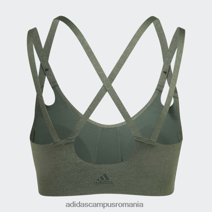 adidas campus romania sutien de foc cu susținere la lumină yoga luxe studio verde oxid adidas femei oxid verde J266N210752