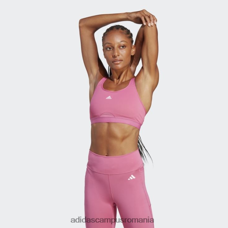 adidas campus romania sutien de înaltă susținere pentru antrenament fucsia tlrd move femei fucsie J266N216562