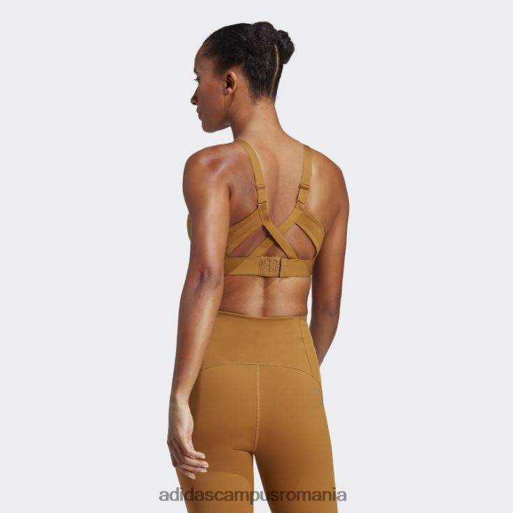 adidas campus romania sutien de înaltă susținere pentru antrenament la impact, bronz femei bronz J266N29260