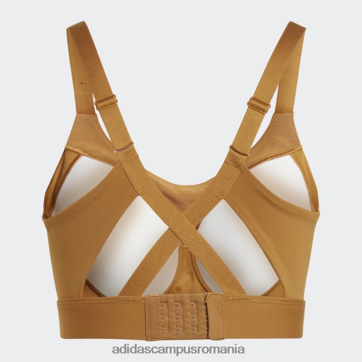 adidas campus romania sutien de înaltă susținere pentru antrenament la impact, bronz femei bronz J266N29260