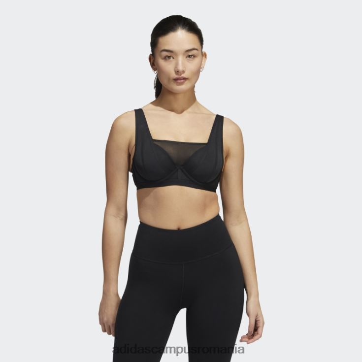 adidas campus romania sutien de înaltă susținere pentru antrenament negru tlrd impact luxe adidas femei negru J266N23027