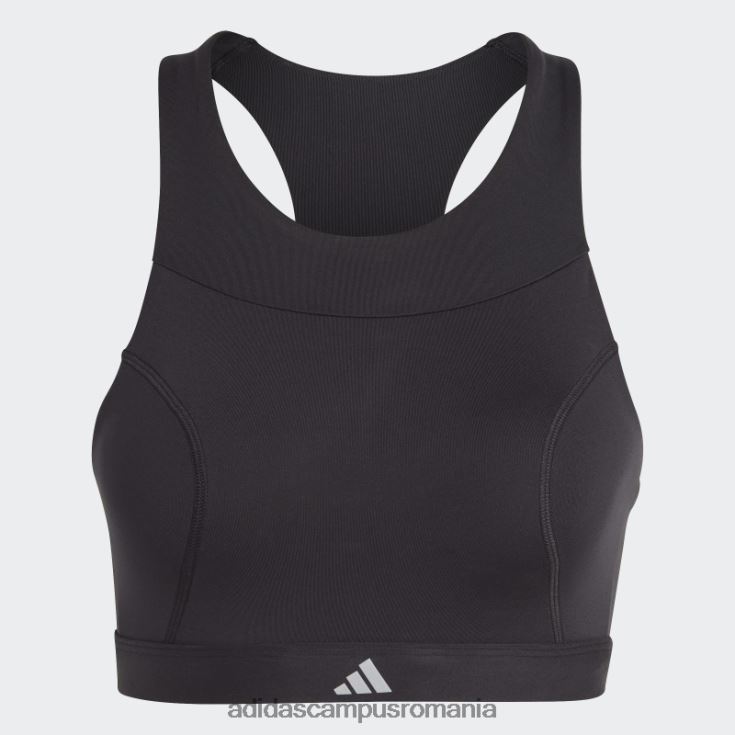 adidas campus romania sutien de rulare negru cu suport mediu femei negru J266N22248