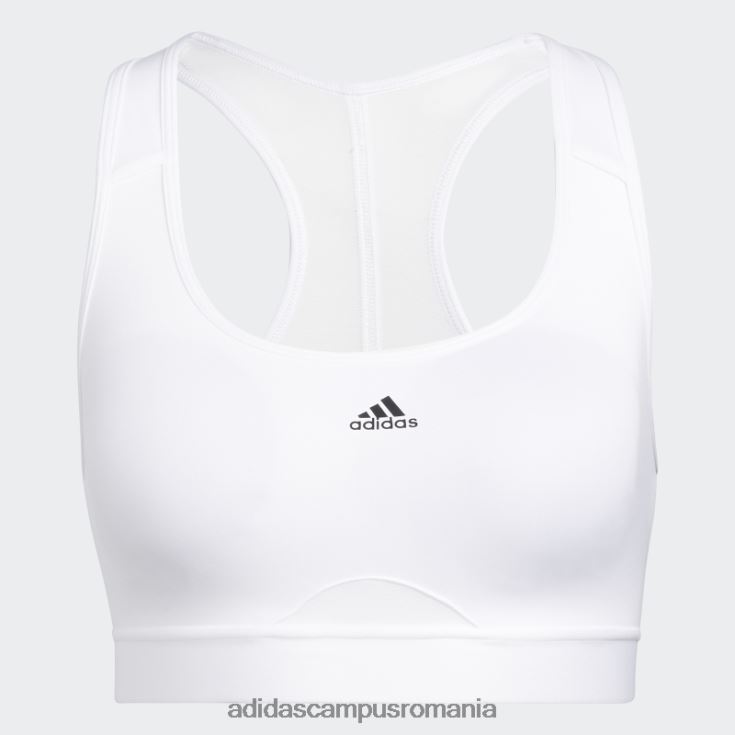 adidas campus romania sutien de sprijin mediu powerreact training alb femei alb J266N28912