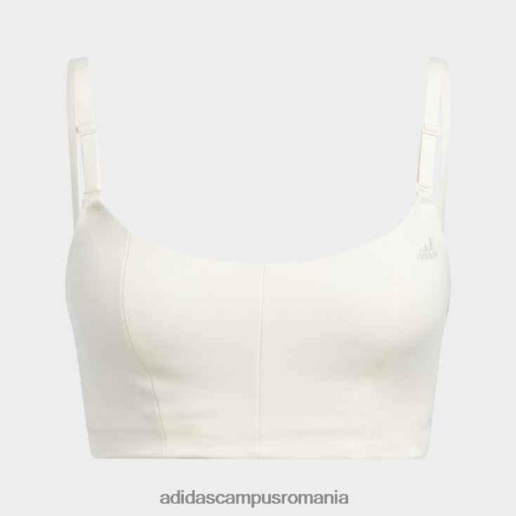 adidas campus romania sutien de susținere a luminii yoga studio alb femei alb J266N22918