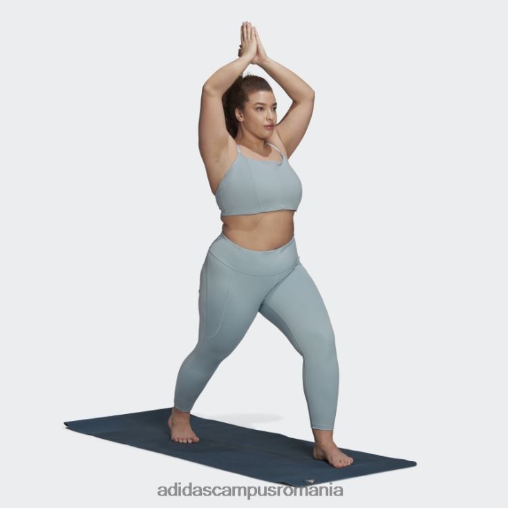 adidas campus romania sutien de susținere luminoasă yoga studio (plus mărime) gri adidas femei gri J266N23720