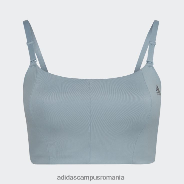 adidas campus romania sutien de susținere luminoasă yoga studio (plus mărime) gri adidas femei gri J266N23720