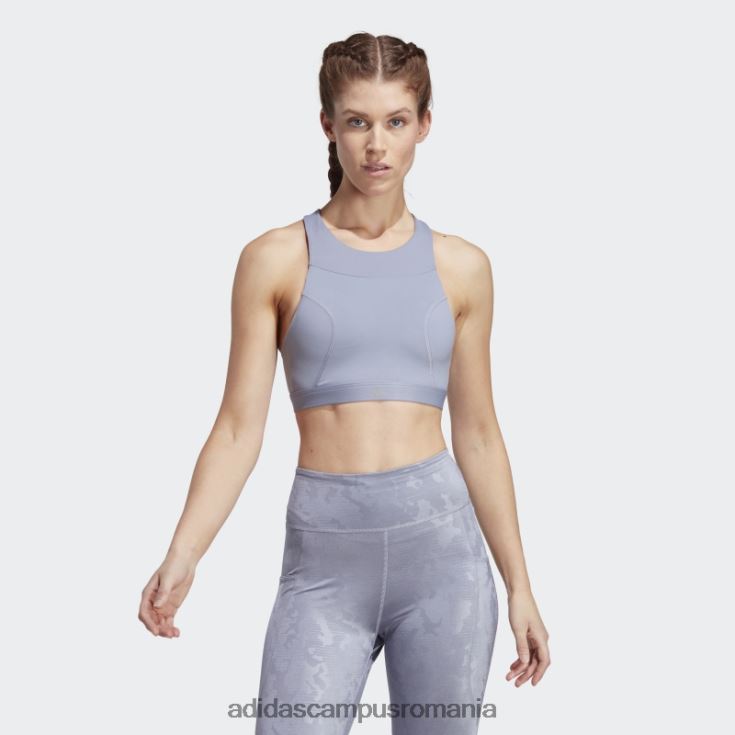 adidas campus romania sutien de susținere medie pentru alergare violet argintiu adidas femei violet argintiu J266N29357