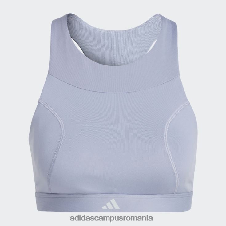 adidas campus romania sutien de susținere medie pentru alergare violet argintiu adidas femei violet argintiu J266N29357