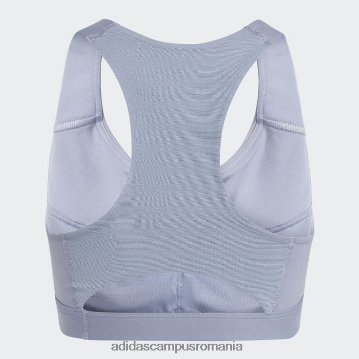 adidas campus romania sutien de susținere medie pentru alergare violet argintiu adidas femei violet argintiu J266N29357
