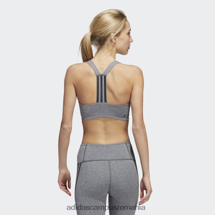adidas campus romania sutien de susținere medie pentru antrenament powerimpact gri inchis ericiu femei gri închis negru/negru J266N29176