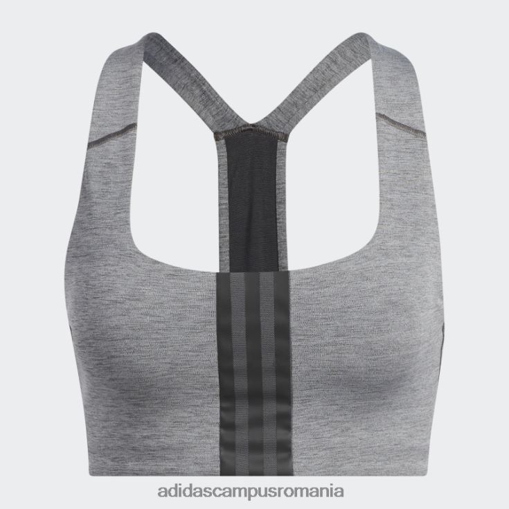 adidas campus romania sutien de susținere medie pentru antrenament powerimpact gri inchis ericiu femei gri închis negru/negru J266N29176