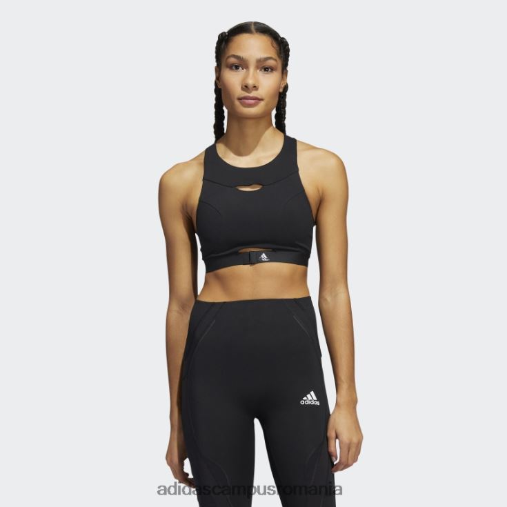 adidas campus romania sutien de susținere mediu powerimpact luxe training negru adidas femei negru J266N29252