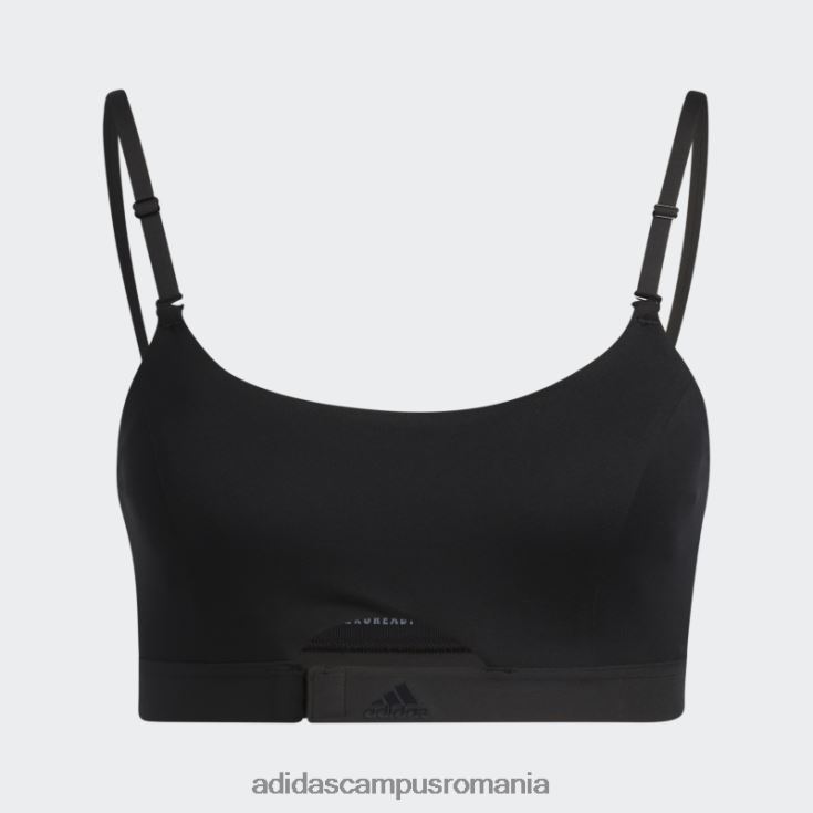 adidas campus romania sutien de susținere ușoară de antrenament aeroimpact luxe negru adidas femei negru J266N29294