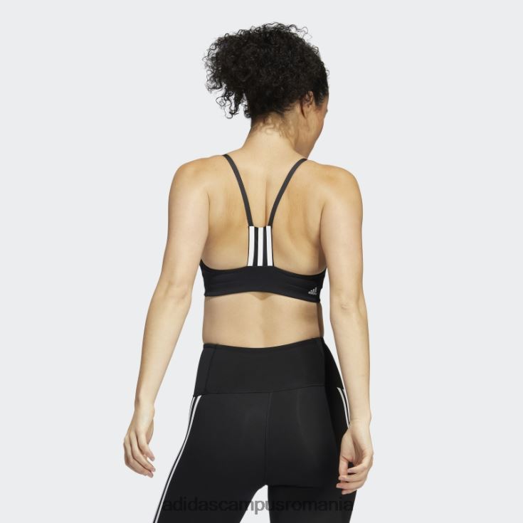 adidas campus romania sutien de sustinere usoara de antrenament aeroimpact negru fierbinte femei alb negru J266N22222